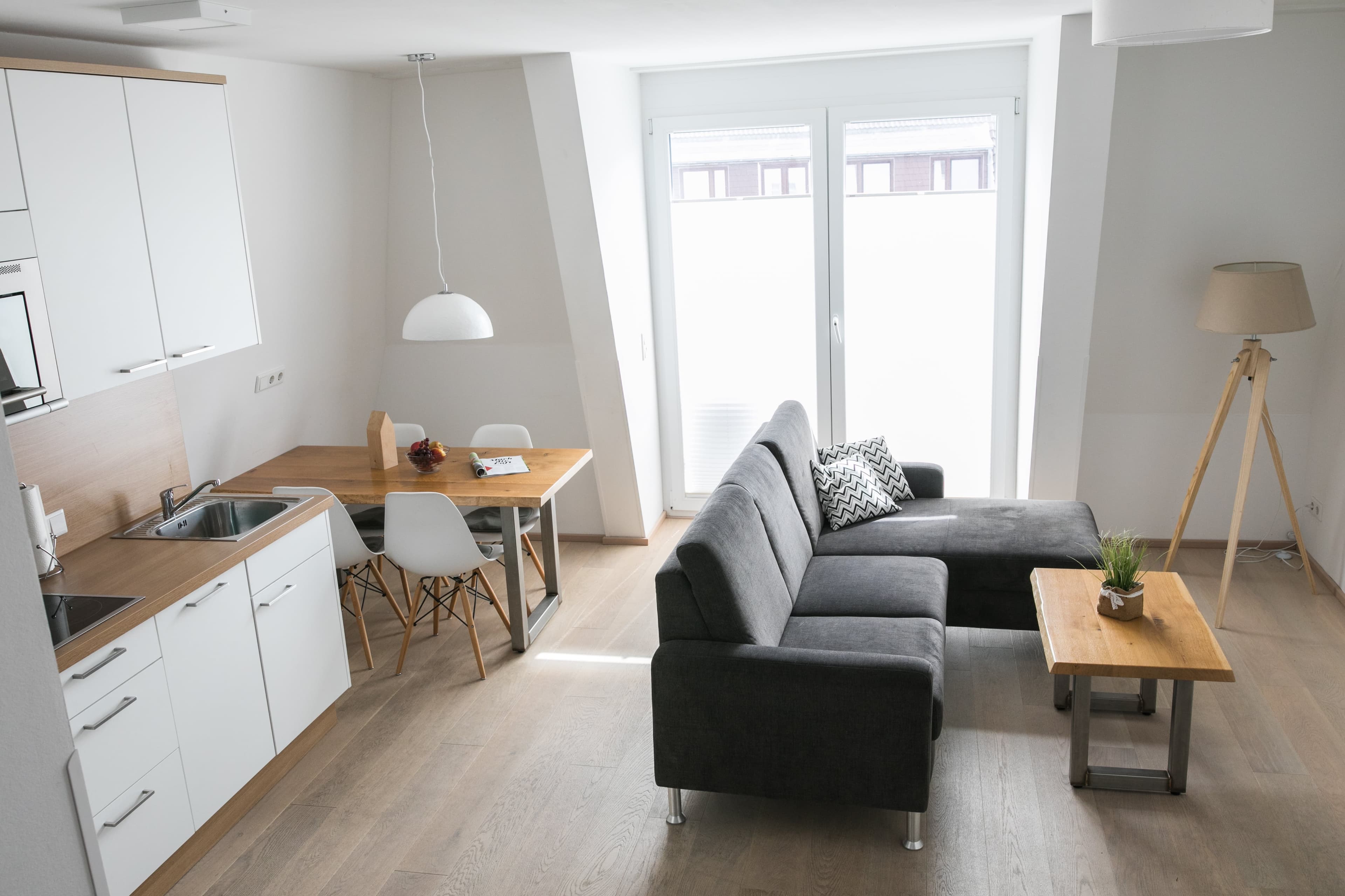 Premium Ferienwohnung Wohnbereich