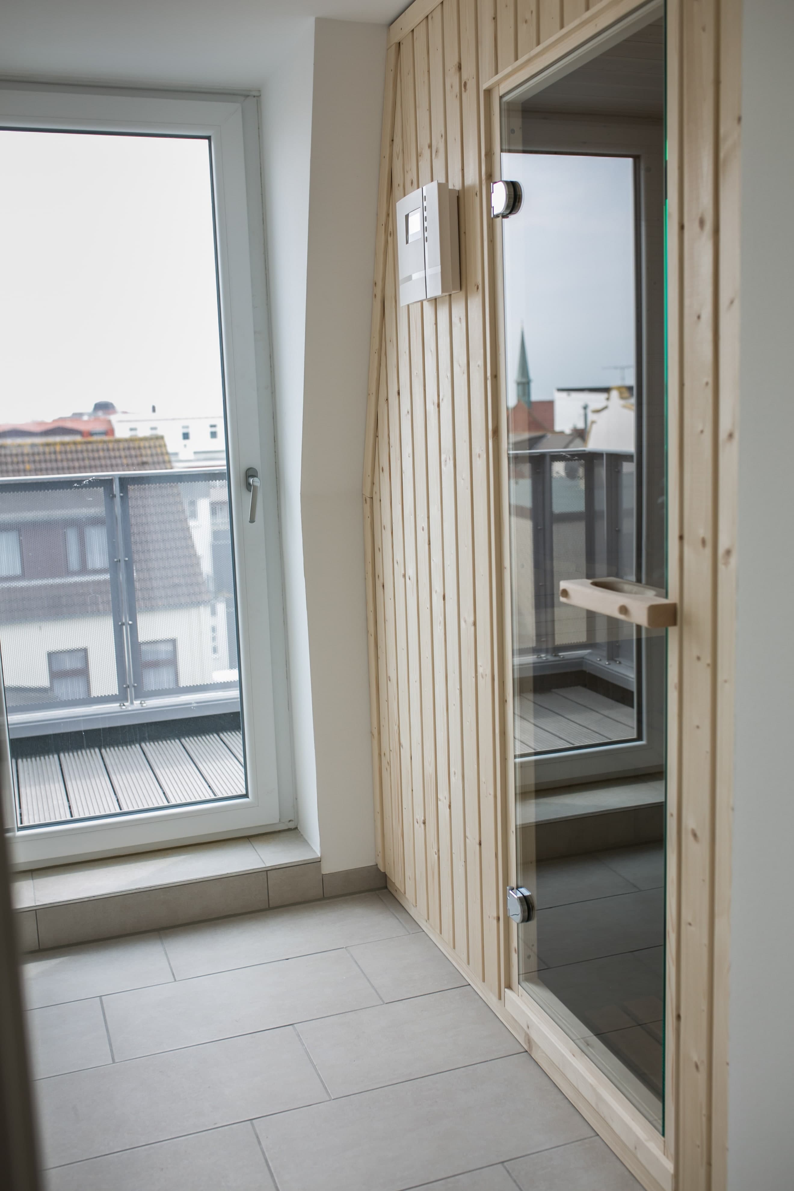 Premium Ferienwohnung Balkon