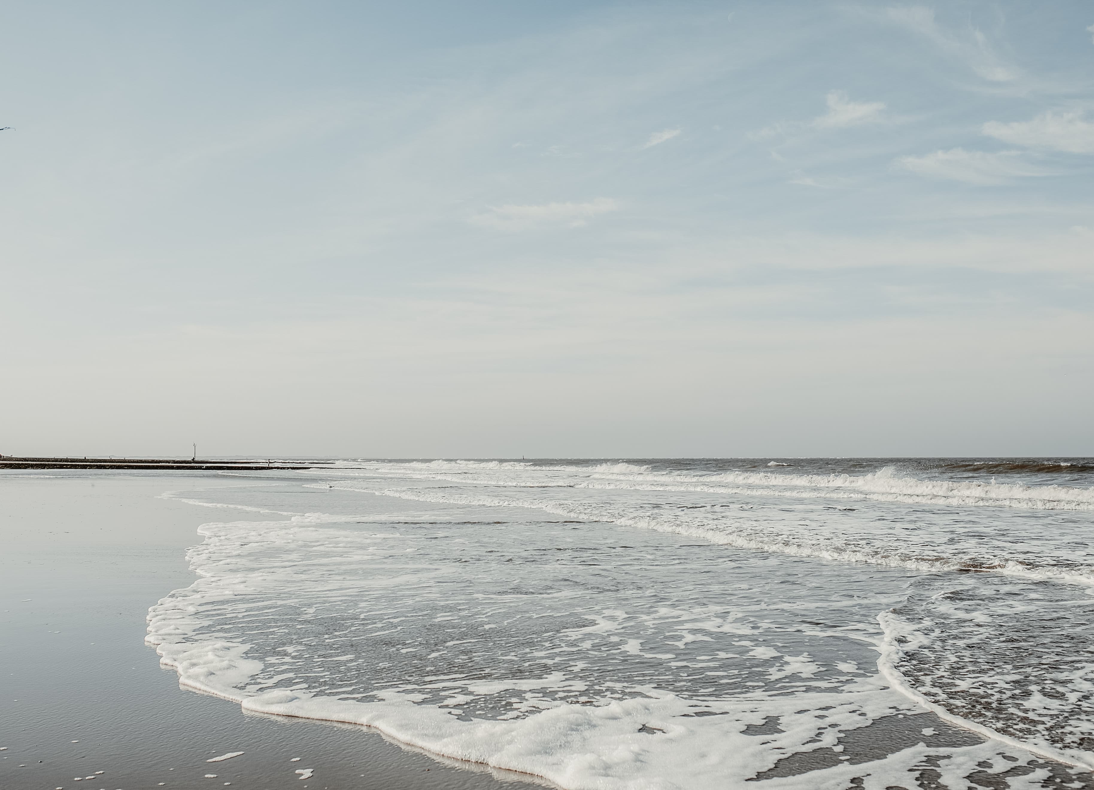 Sonnenuntergang über der Nordsee